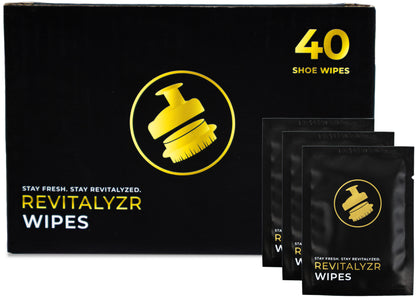 Dual-Textured Shoe Cleaning Wipes 40 Count – Safe on Sneakers, Leather, Canvas, Rubber – Removes Dirt, Scuffs, and Stains